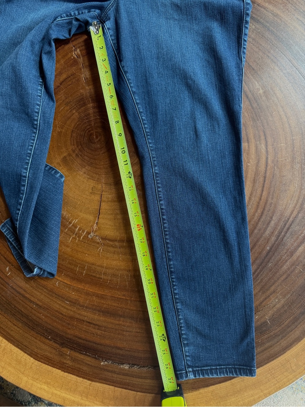 Torrid Women's Bombshell Skinny Jeans in Dark Blue Denim 22R - Picture 11 of 11